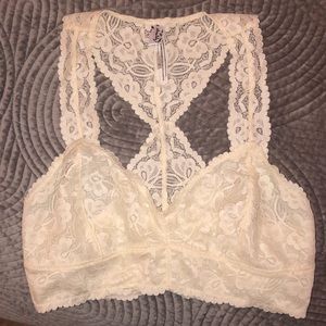 Free People Racerback Lace Bralette